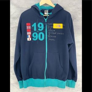 Men's Vintage NORTH FACE 1990 TRANS-ANTARTICA LRG